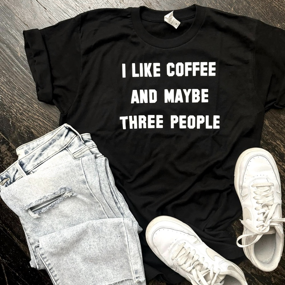 Coffee>People Tee NEW